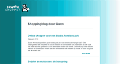 Desktop Screenshot of cowetashopper.com